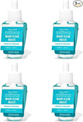 Bath &amp Body Works Warm Ocean Breeze WallFlowers Fragrance Refill 0.8 Oz 4 Pack (Warm Ocean Breeze)