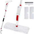 VENETIO Premium Spray Mop for Floors and Window Squeegee with Scrubber Combo 2 in 1 Kit(Pack of 1)