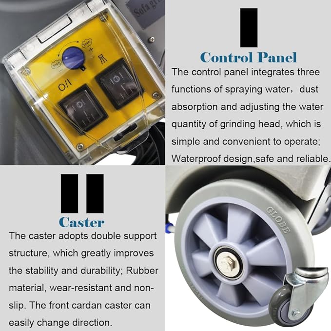 Commercial Carpet Extractor Machine 30L/7.9gal Carpet Cleaning Machine 4 in 1 Professional Wet Dry Spraying Washing Vacuum Floor Curtain Sofa Extractor Cleaner 1000W 110V
