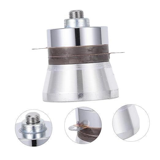 PRETYZOOM 60w Ultrasonic Dishwasher Cleaner Machine Sonic Head for Stainless Steel Glass Industrial Retainer Cleaner Household Restaurant Use