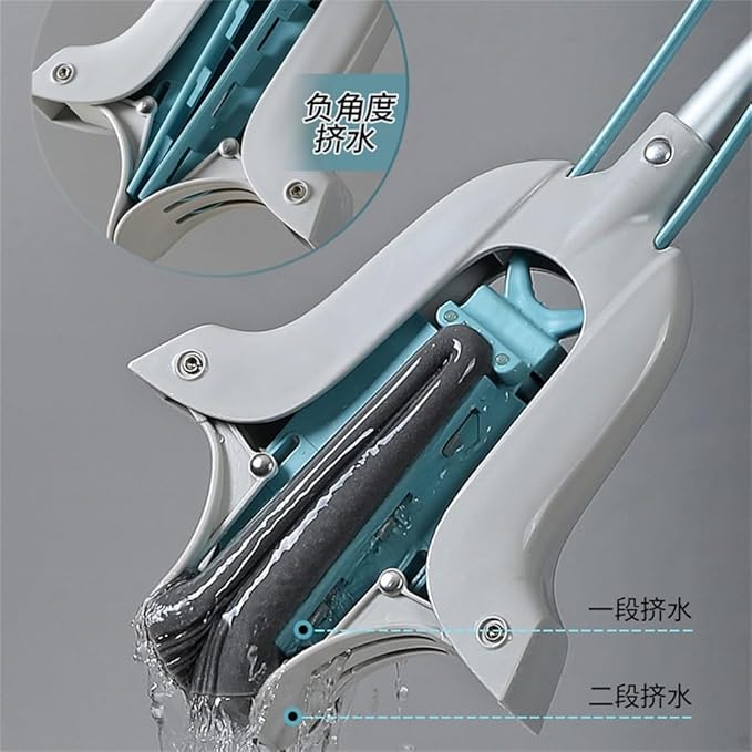 Sponge Mop for Household Cleaning Aluminium Rod