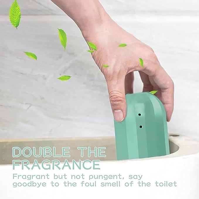Automatic Toilet Cleaner Bathroom Cleaner with Odor Removal and Long-Lasting Fragrance Toilet Bowl Clean with Magic Bottle Solid1 Count