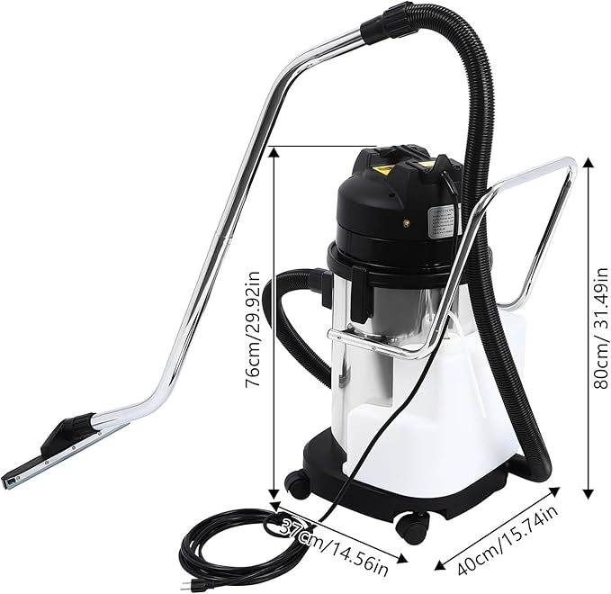 1034W Carpet Cleaner Machine Professional Carpet Cleaner MachineCommercial Carpet Cleaner Machine For Home Stairs Apartment Cars30L/7.93Gal