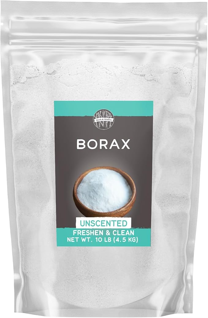 Birch &amp Meadow Borax Bulk Size Unscented Laundry &amp Cleaning Additive (10 Pound)