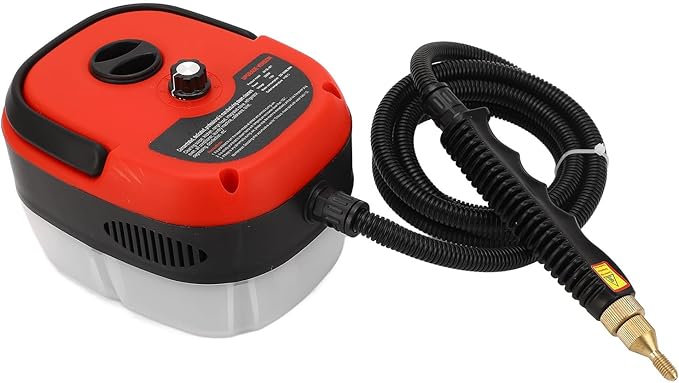 EVTSCAN Handheld Electric Steam Cleaner with Quick Heating High Temperature for Tile Countertops Microwave Oven Refrigerator Dishwasher(US Plug)