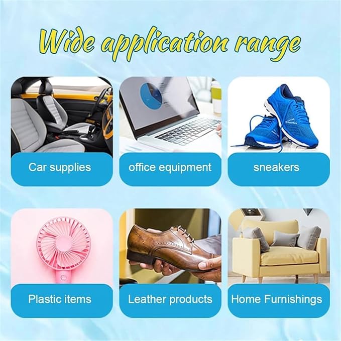 2023 New Multi-Functional Cleaning and Stain Removal CreamAll-Purpose Rinse-Free Cleaning Cream 260g White Shoe Cleaner Decontaminate Solid Paste for Shoes Clothes Sofa (3 PCS)