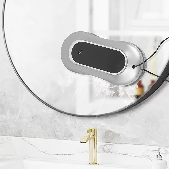 Window Cleaner Robot Smart Glass Cleaning Robot with Automatic Water Spray for Windows Mirrors Glass Doors Window Glass Tiles