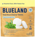 BLUELAND Toilet Bowl Cleaner Tablets. Peppermint Eucalyptus Scent. 30 Tablets.