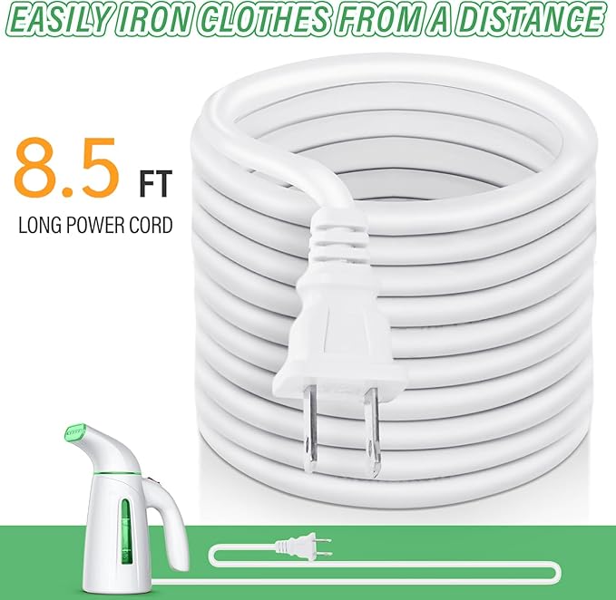 OGHom Steamer for ClothesPortable Handheld Travel Steamer300ml Large Capacity700W30 Second Fast Heat Up Garment Steamer (Light Green)