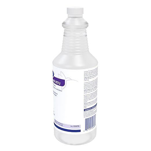 Diversey 03970. Lite Touch CRT &amp Plexiglas Cleaner Dissipates Static Charge &amp Repels Dust on Glass Screens &amp Displays Ready-to-Use Spray 32-Ounce (Pack of 12)