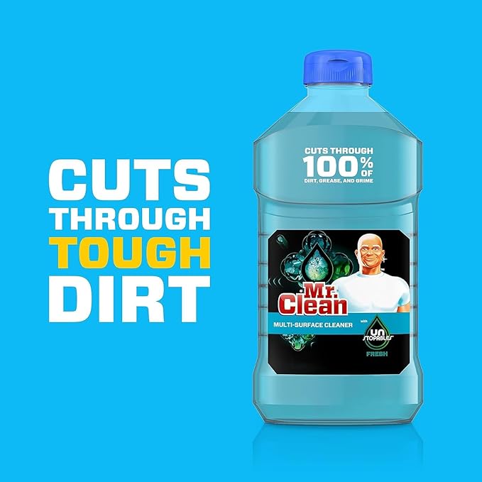 Mr. Clean with Unstopables Fresh Scent Multi-Surface Cleaner 90 Fl Oz (Packaging May Vary)