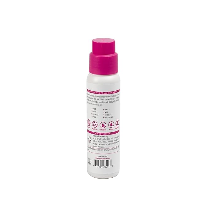 FOREVER NEW (3 pk) 7 Fl Oz Stain Remedy Liquid - Fabric Stain Remover - Built-in Brush Scented (21 Fl Oz Total)