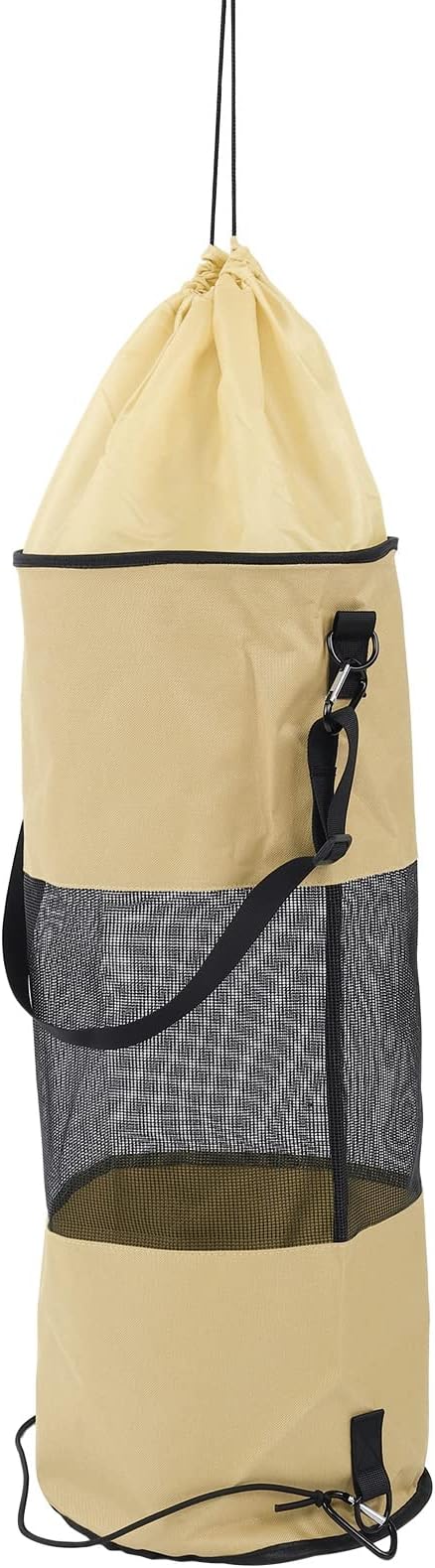 Boat Trash Bags Waterproof Reusable Mesh 33 Inch Height Portable Garbage Storage for Outdoor Use - Tear Resistant Oxford Cloth Easy to Hang Ideal for Boating and Camping