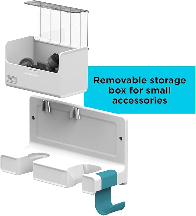 BLACK+DECKER Steamer 7 Attachments for Multipurpose Cleaning Includes Storage Wall Mount (BHSM15FX10)