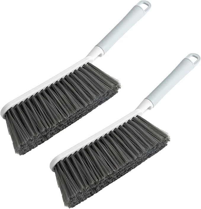 Whisk Broom Hand Held Bench Brush 2 Pcs Drafting Extended Handle Hand Broom