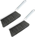 Whisk Broom Hand Held Bench Brush 2 Pcs Drafting Extended Handle Hand Broom