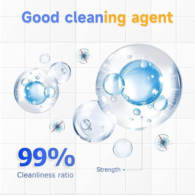 2025 Upgrade Sink and Drain Cleaner Powerful Sink Drain Cleaner Multi-functional Drains Cleaners Fast Foaming for Kitchen Toilet Pipeline Quick Cleaning Tool (2PCS)