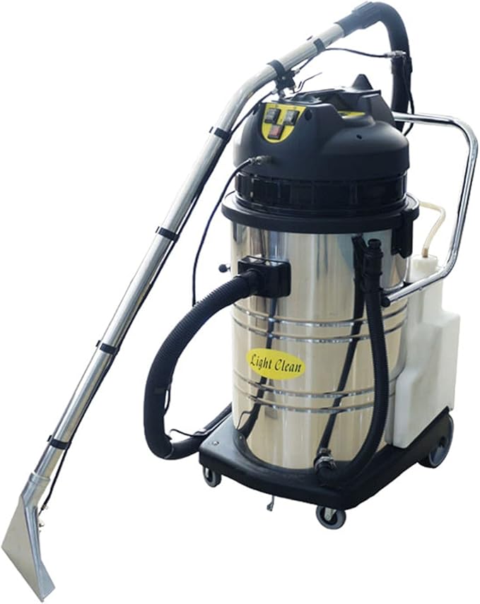 Wet Dry Carpet Extractor Carpet Cleaner Machine 40l Commercial Stainless Steel Carpet Cleaner 3 In 1 Multi-Purpose Wet Dry Vacuum Cleaner Curtain Cleaner with Water Sucker