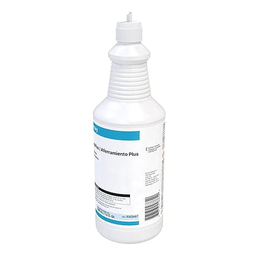 CREW Diversey 9302467 Clinging Plus Toilet Bowl Cleaner Commercial Strength Formula Cleans Urinals Ceramic Porcelain Unscented Green Liquid Ready-to-Use Squeeze 32-Ounce