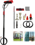 7.2m/24FT Window Cleaning Pole Water/Hose Fed PoleCleaning Brush Equipment Window Cleaning Brush Equipment Cleaning Photovoltaic and Solar Panels Conservatory roof c