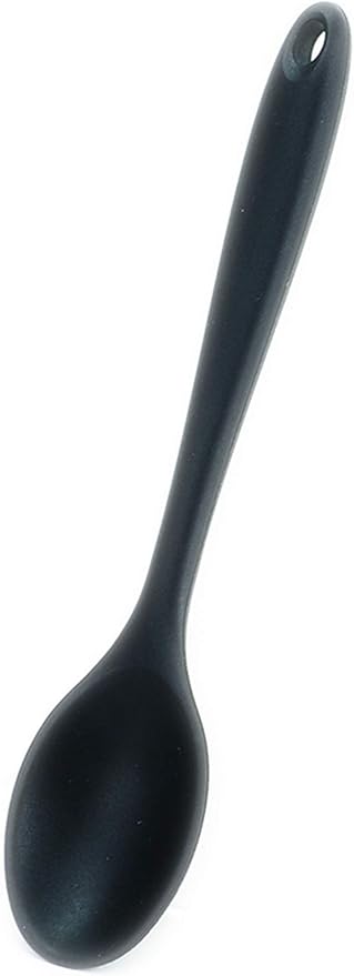 Pearl Metal Touchst G-5092 Spoon Small Size Silicone Dishwasher Safe Heat Resistant Up to 504°F (230°C) Black