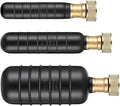 3Pcs Drain Bladders Rubber Kitchen Plumbing Hair Clog Remover Fits 1 to 6inch Pipe for Main Drain Sewer Kitchen Sinks