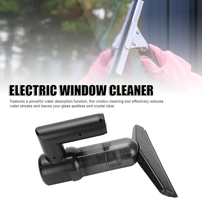 Automatic Window Cleaner Electric Design Water Absorption Anti Condensation for Glass Anti Fog Safety Features Li Battery 2000mAh (2#)