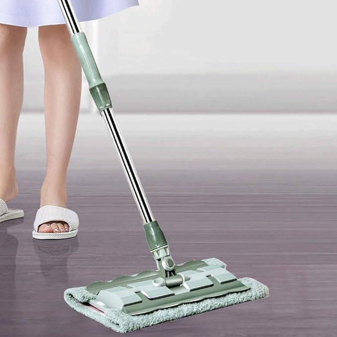 Professional Microfiber Mop for Hardwood Laminate Tile Floor Cleaning Stainless Steel Telescopic Handle