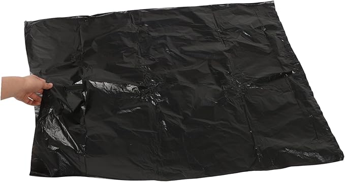 25pcs Thickened Hdpe Garbage Bags Large Capacity Bathroom Trash Bags Leakproof Tear-resistant Kitchen Waste Liners for Home and Office Use