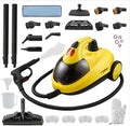 STEAMBOT® Heavy Duty Steam Cleaner with 2L Large Water Tank 28-in-1 Multipurpose steam cleaner for home High Temperature Deep Cleaning for Grout Floor Tile Oven Car Window&ampKitchenno chemic