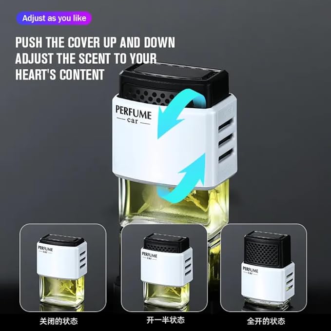 Exclusive Pheromones Car Air Freshener strong Perfume for men Vent Clip with Odour Eliminating Technology (Pack of 1)