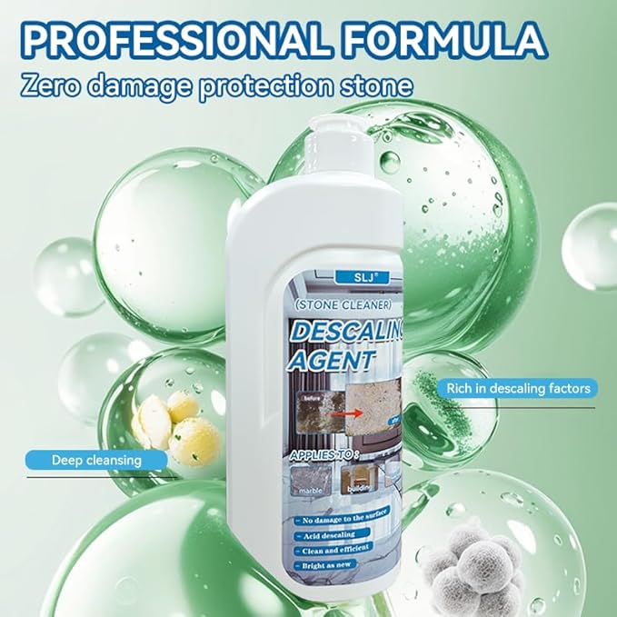 500ml Marble Cleaner Remover Granite Descaling Agent Stone Stain Cleaner Professional Stone Cleaning - Stain Remover for Cleaning Concrete Marble Granite Tile