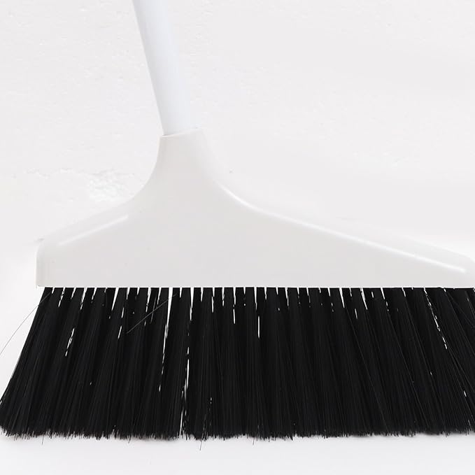 Hemoton 1set Broom and Dustpan Set Handle Ergonomic Cleaning Supplies for Home Use Soft Bristle Brush and Dustpan for Easy Cleanup