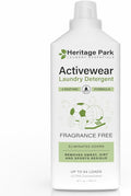 Athletic Sport Active wear Laundry Detergent | 4x Powerful Plant-Based Formula with Cleaning Enzymes for Sport Wash | Fragrance Free Natural Odor &amp Stain Remover