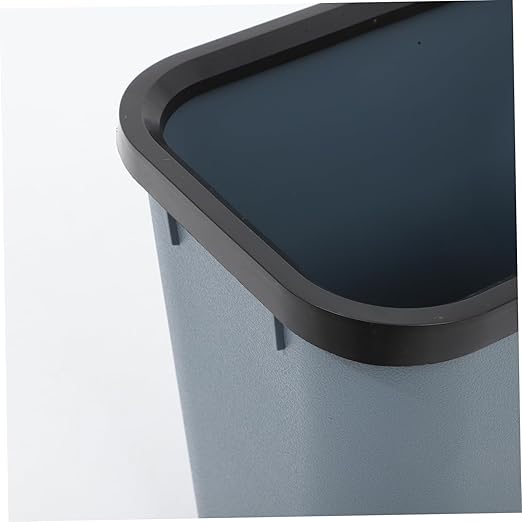 Luxshiny Capacity Trash Can Reinforced Garbage Bin for Home Office and Hotel Use Versatile Wastebasket with Stylish Design for Bedrooms Bathrooms and Kitchens
