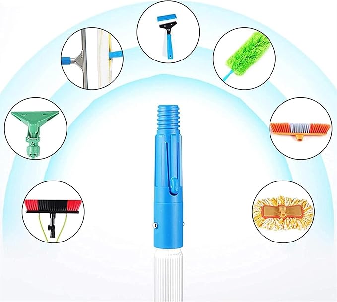 Window Cleaning Pole Water Fed Telescopic Brush Extendable Solar Panel Water Spray Cleaning Brush Window Cleaner Kit (Color : 5m)