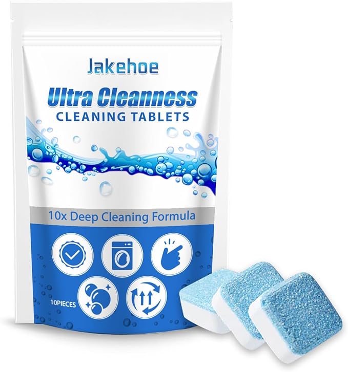 Multi-Purpose Cleaning Tablets Gentle Stain &amp Grease Remover For Kitchen Bathroom Easy To Use Dissolvable Foaming Tablets For Home Cleaning(3PCS)