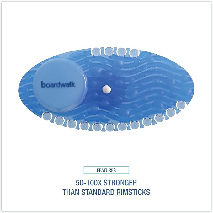 Boardwalk CURVECBL Curve Air Freshener Cotton Blossom Blue 10/Box