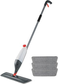 Spray Mop Wet Dry Hardwood Floor Mops | Washable Reusable Removable Pad Clean Supplies for Laminate Wood Marble Commercial Home