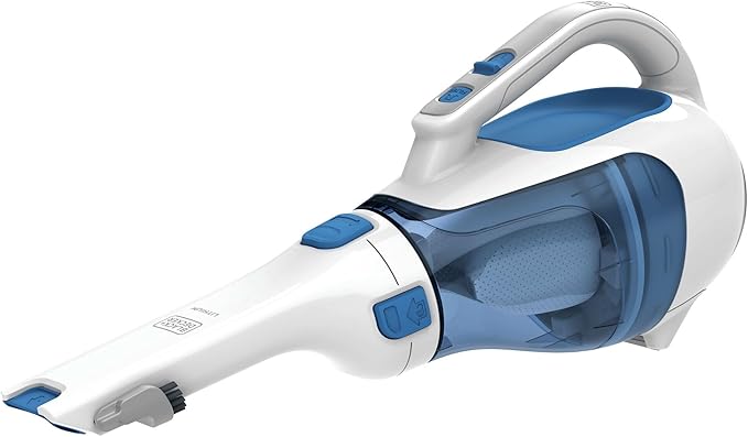 BLACK+DECKER dustbuster Handheld Vacuum Cordless Car Vacuum Portable 12V with Rotating and Extendable Nozzle (HHVI320JR02)