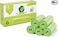 Compostable Trash Bags 13 Gallon Green Compst Trash Bags for Home and Kitchen 50L Capacity 5 Pack 80 Counts