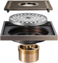 Large Flow Washing Machine Green Bronze Antique for Bathroom Kitchen Hotel Washroom Garage and Basement