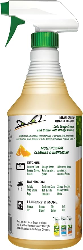 4 Set - C R Brands Inc. Mean Green Orange Champ Cleaner &amp Degreaser 32oz…