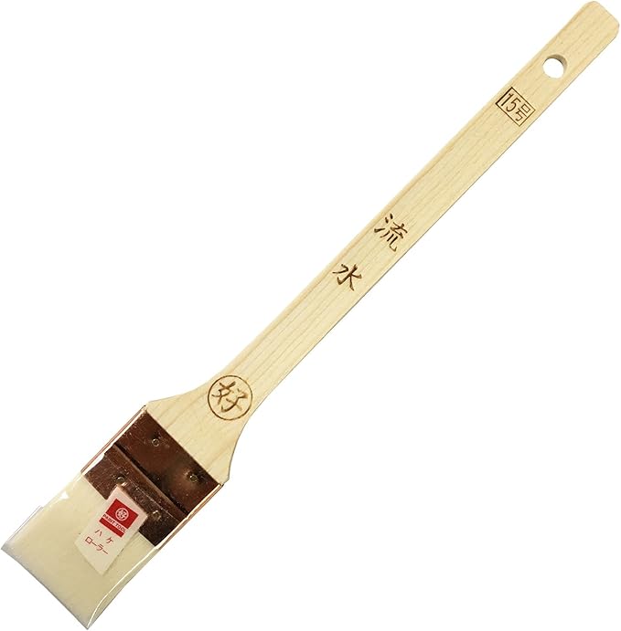 Yoshikawa Sangyo Running Water Grout Brush No. 15 White Bristle Nylon Standing Type