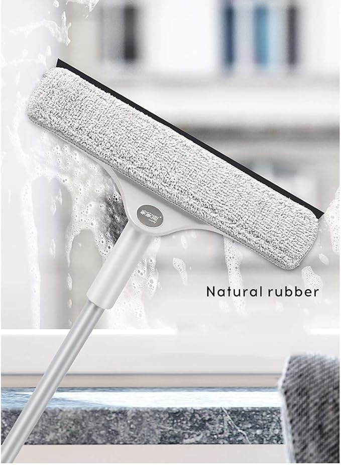 Magnetic Window Cleaner Bright Tools Telescoping High Window Cleaner Window Cleaning Equipment77-120Cm Long Telescopic Pole Best for Long Reach WindowA
