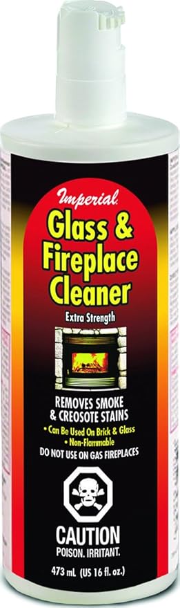 Imperial KK0047 Clear Flame 2 In 1 Glass and Masonry Cleaner 16 Ounce