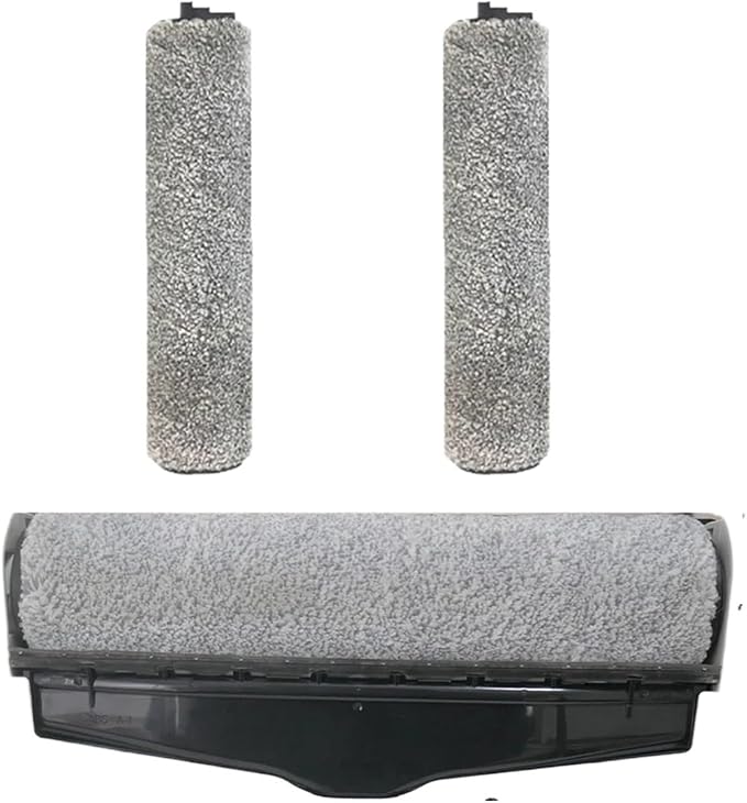 Vacuum Cleaner Dry and Wet Cordless Vacuum Cleaner Accessories 2-Piece Roller Brush Compatible for Redkey W12
