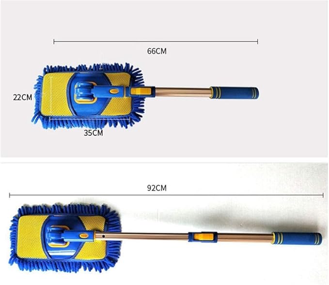 Mop - Washable &amp Reusable Flat Mops Cloths/Pads for Wet or Dry Floor Cleaning