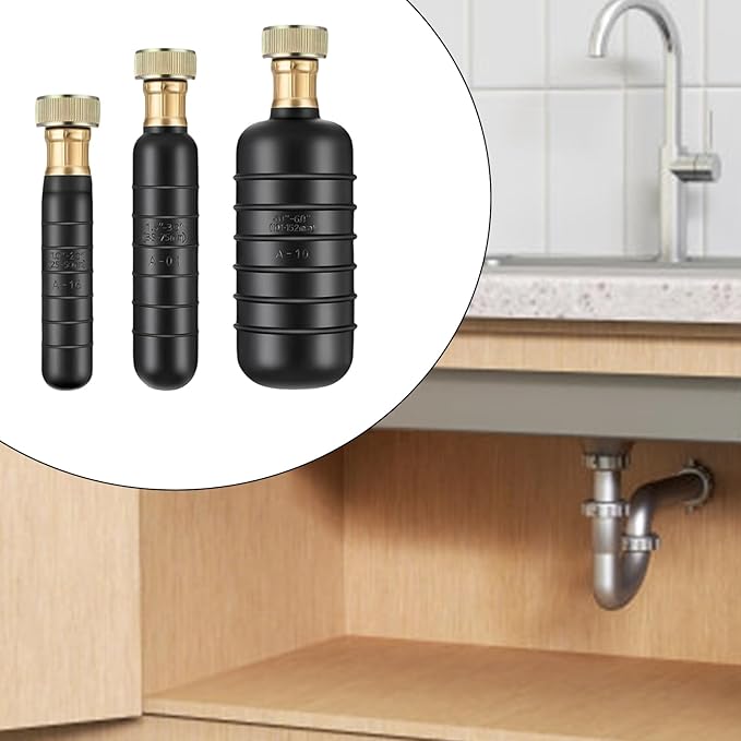 3Pcs Drain Bladders Rubber Kitchen Plumbing Hair Clog Remover Fits 1 to 6inch Pipe for Main Drain Sewer Kitchen Sinks