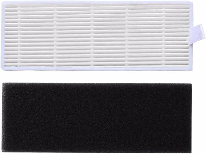 BeNtli Robot Vacuum Spare PartsMain Side BrushHepa FilterMop RagStrainer Brush CoverCompatible for GUTREND Style 220 / Compatible for Polaris PVCR 0735 (Color : 1 Hepa Filter)